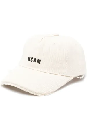 Msgm Casquette à logo strassé