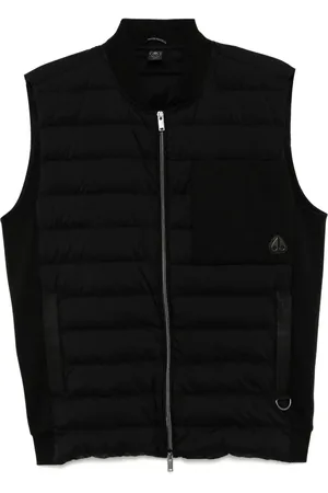 Moose Knuckles Gilet à patch logo