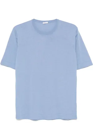 CARUSO T-shirt en maille fine