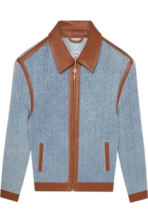 Casablanca Veste à détails en cuir