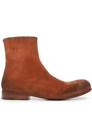 MARSÈLL Bottines en daim à bout rond