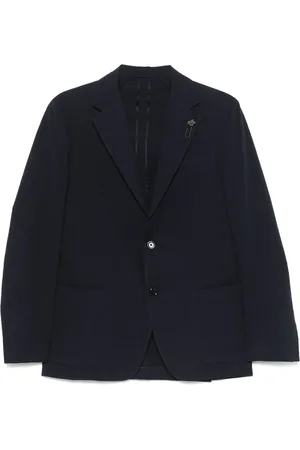 LARDINI Blazer à détail de broche