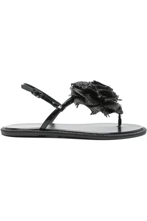 LE SILLA Sandales à appliques de fleurs