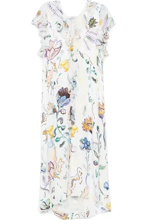 Dorothee Schumacher Robe mi-longue Floral Twist