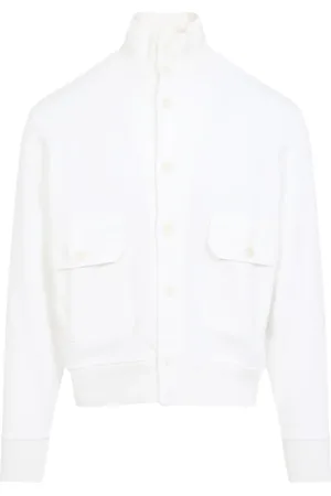 C.P. Company Veste boutonnée à col contrastant