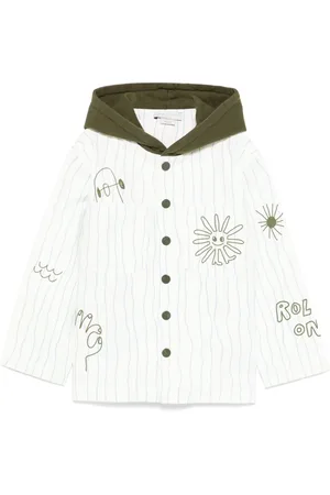 Stella McCartney Veste imprimée à capuche