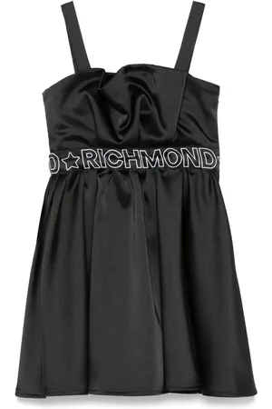 John Richmond Robe à bande logo