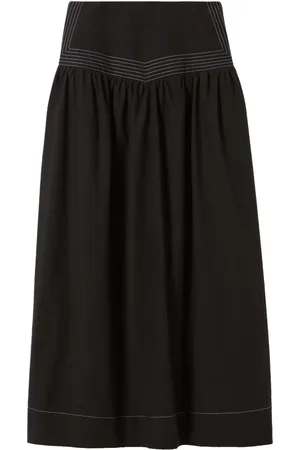 Claudie Pierlot Jupe longue à détails de rayures
