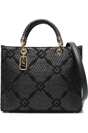 Elisabetta Franchi Sac à main à motif en jacquard