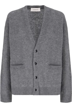 LANEUS Cardigan à col v