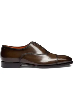 santoni Richelieus en cuir