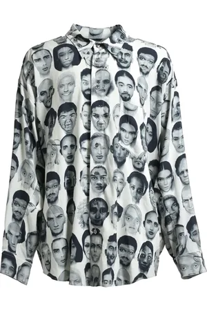 MAGLIANO Chemise à imprimé graphique