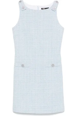 Maje Robe en tweed à coupe courte