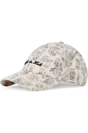 Karl Lagerfeld X Jorge Parra casquette imprimée