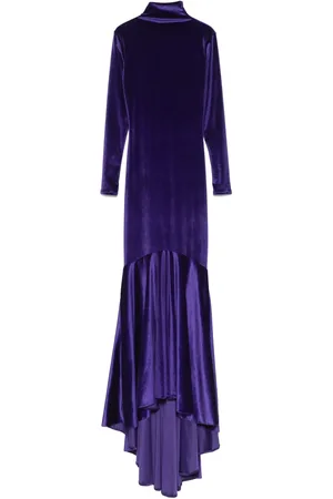Atu Body Couture Robe en velours à coupe longue