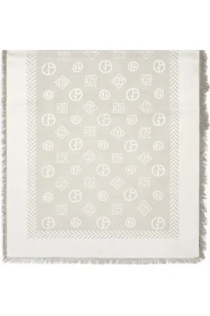 Giorgio Armani écharpe en jacquard