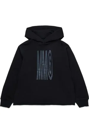 Maison Margiela Hoodie en coton à logo