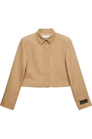 Msgm Veste à coupe crop