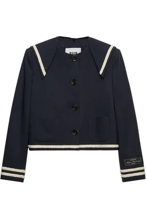Msgm Veste à bords contrastants