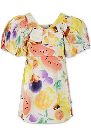 Molo Robe à motif végétal
