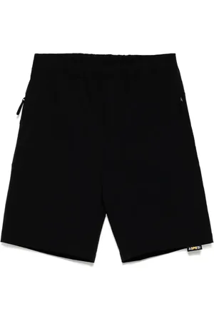 Aspesi Short en lin à effet délavé
