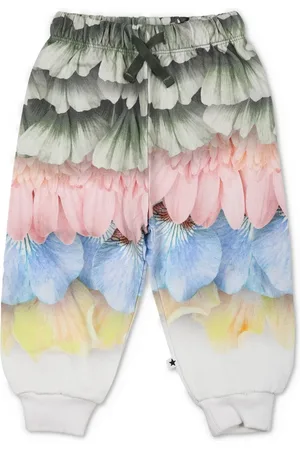 Molo Pantalon de jogging à fleurs imprimées