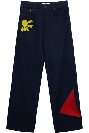 Msgm Jean à broderies