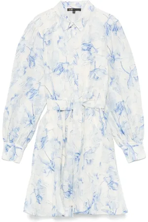 Maje Robe courte à fleurs