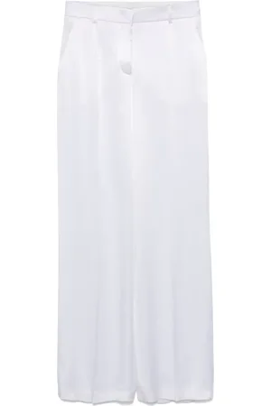 Alberta Ferretti Pantalon en satin