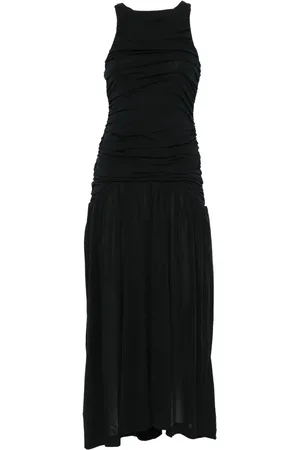 BITE Robe longue à design ondulé
