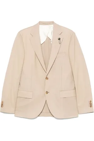 LARDINI Blazer à détail de broche