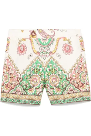 Etro Short à motif cachemire