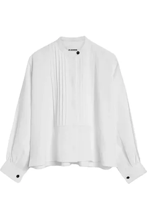 Jil Sander T-shirt plissé à manches longues