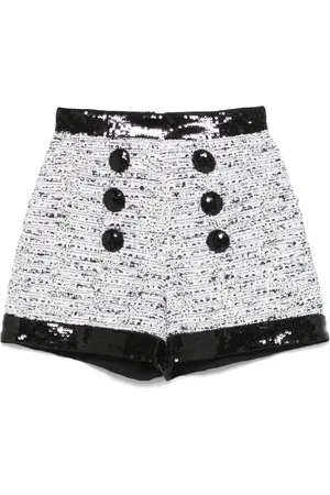 Balmain Short en tweed