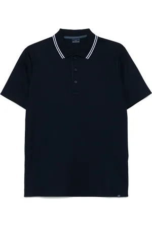 Paul & Shark Polo en piqué à design ondulé