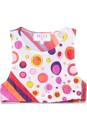 PUCCI Junior Débardeur à imprimé graphique