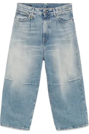 R13 Jean ample à coupe courte