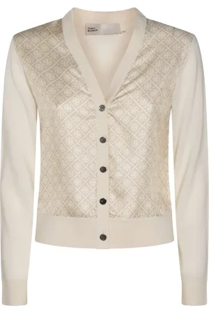 Tory Burch Cardigan à logo en all-over