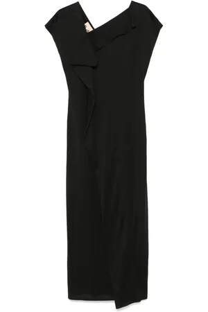 Plan C Robe en coton à coupe longue