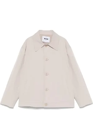 Msgm Veste à logo imprimé