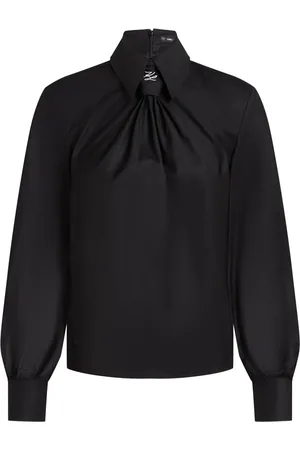 Karl Lagerfeld Blouse à détail noué