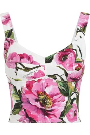 Dolce & Gabbana Haut-bustier à fleurs