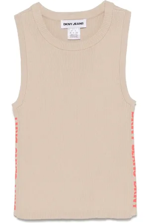 DKNY Débardeur à bandes logo