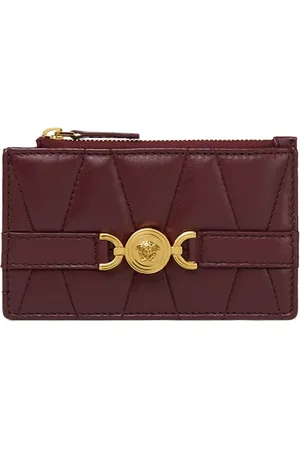 VERSACE Porte-cartes matelassé Medusa 