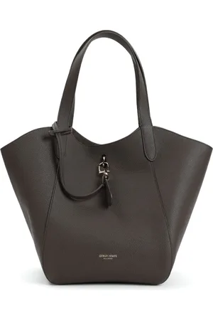 Giorgio Armani Sac porté épaule Postina médium à fini grainé