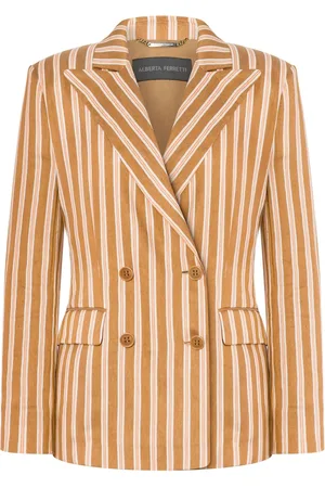 Alberta Ferretti Blazer à rayures