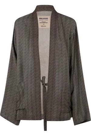 UMA WANG Blazer à motif de chevrons