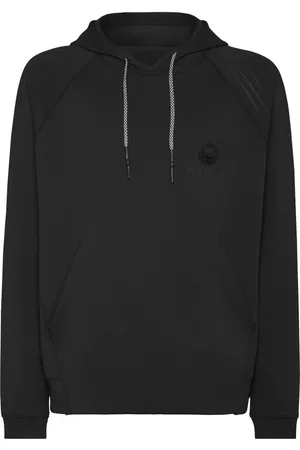 Philipp Plein Hoodie à patch logo