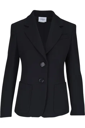 AKRIS Blazer en laine vierge à simple boutonnage