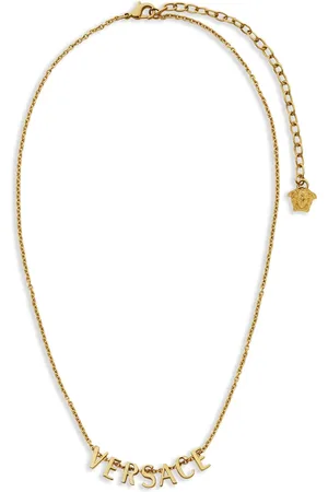 VERSACE Collier à logo lettre